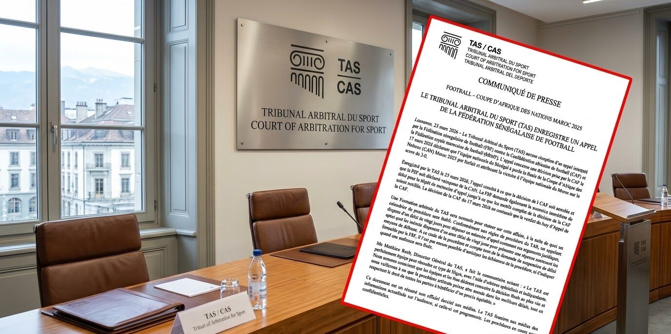 Tribunal arbitral du sport : nouvelle étape dans le conflit Maroc-Sénégal