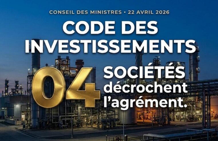 Bénin : ces quatre projets industriels boostés par le code des investissements