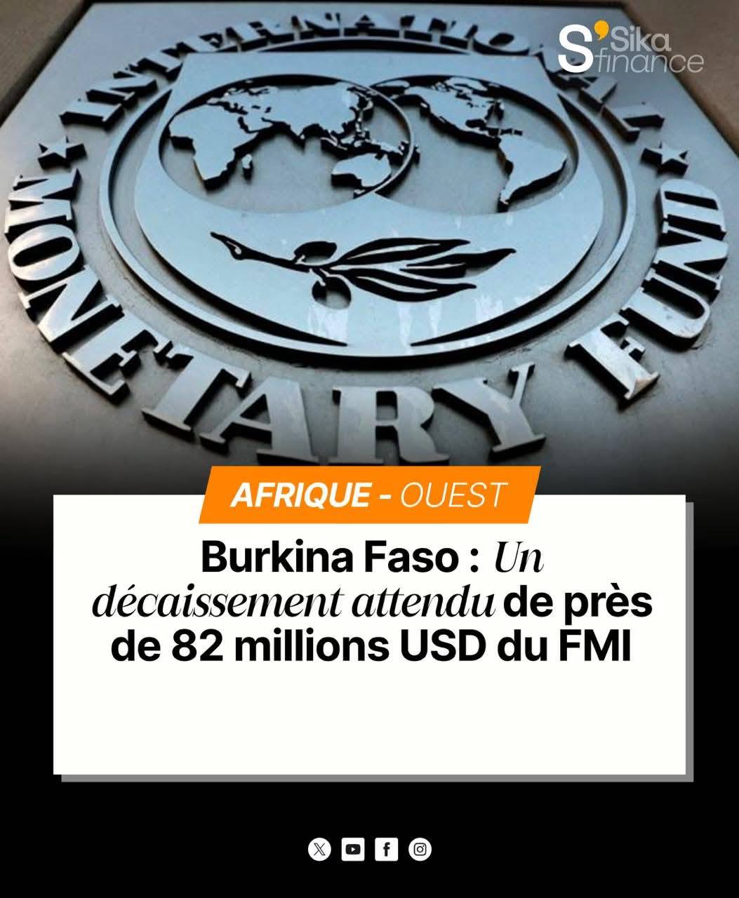 Burkina Faso : une aide du FMI de 82 millions de dollars, entre discours de souveraineté et impératifs économiques