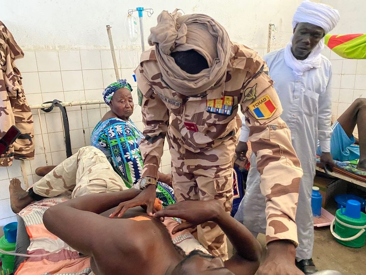 Soutien crucial aux soldats blessés de Korbol : le général Moubarak Abakar Nassour Hor en action
