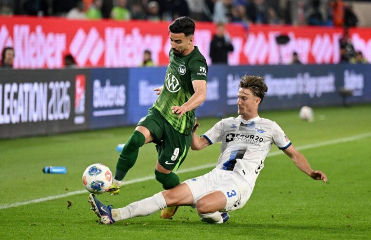 Match nul serré entre wolfsburg et paderborn en barrage aller