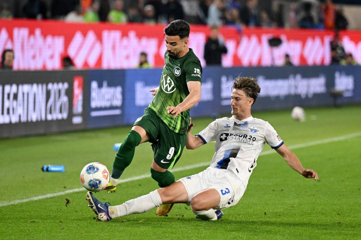 Match nul serré entre wolfsburg et paderborn en barrage aller