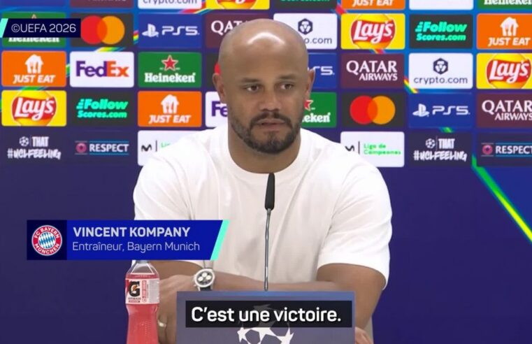Victoire du Bayern Munich au Real Madrid : Kompany mise sur l&rsquo;offensive pour la qualification