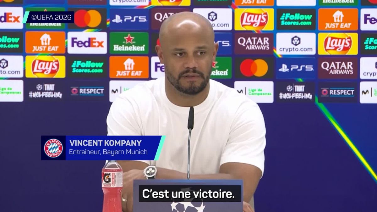 Victoire du Bayern Munich au Real Madrid : Kompany mise sur l&rsquo;offensive pour la qualification
