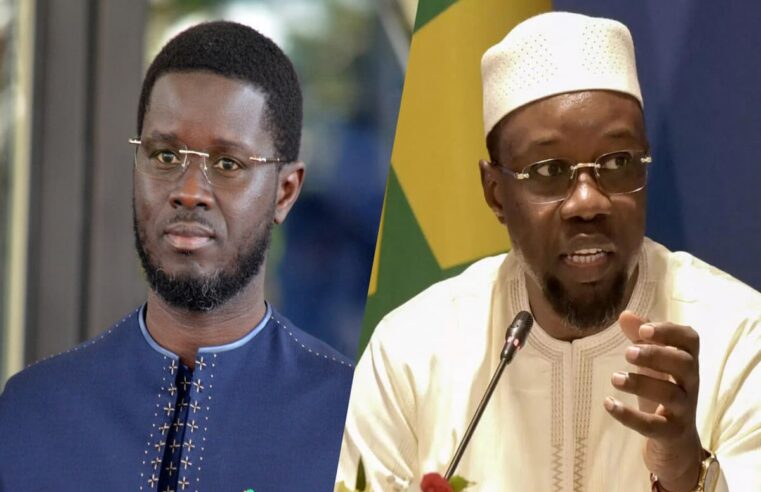 Rupture politique inédite au Sénégal : la fin du tandem Faye-Sonko
