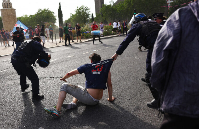 Violences urbaines Paris après finale ligue des champions psg arsenal