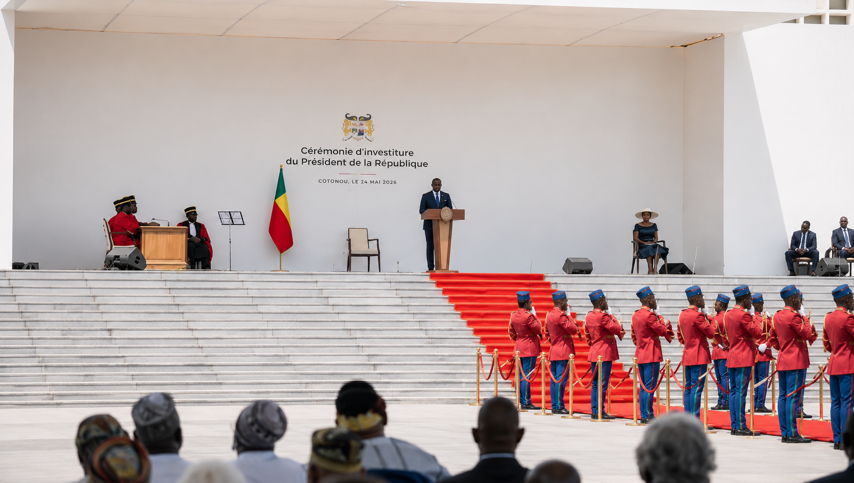 Bénin : Romuald Wadagni, nouveau président avec 94% des voix, face à un paysage politique verrouillé