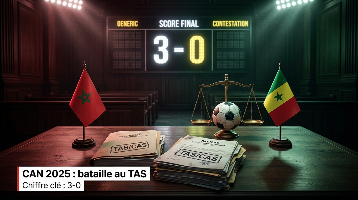 Recours du Sénégal devant le TAS : un tournant pour la can 2025