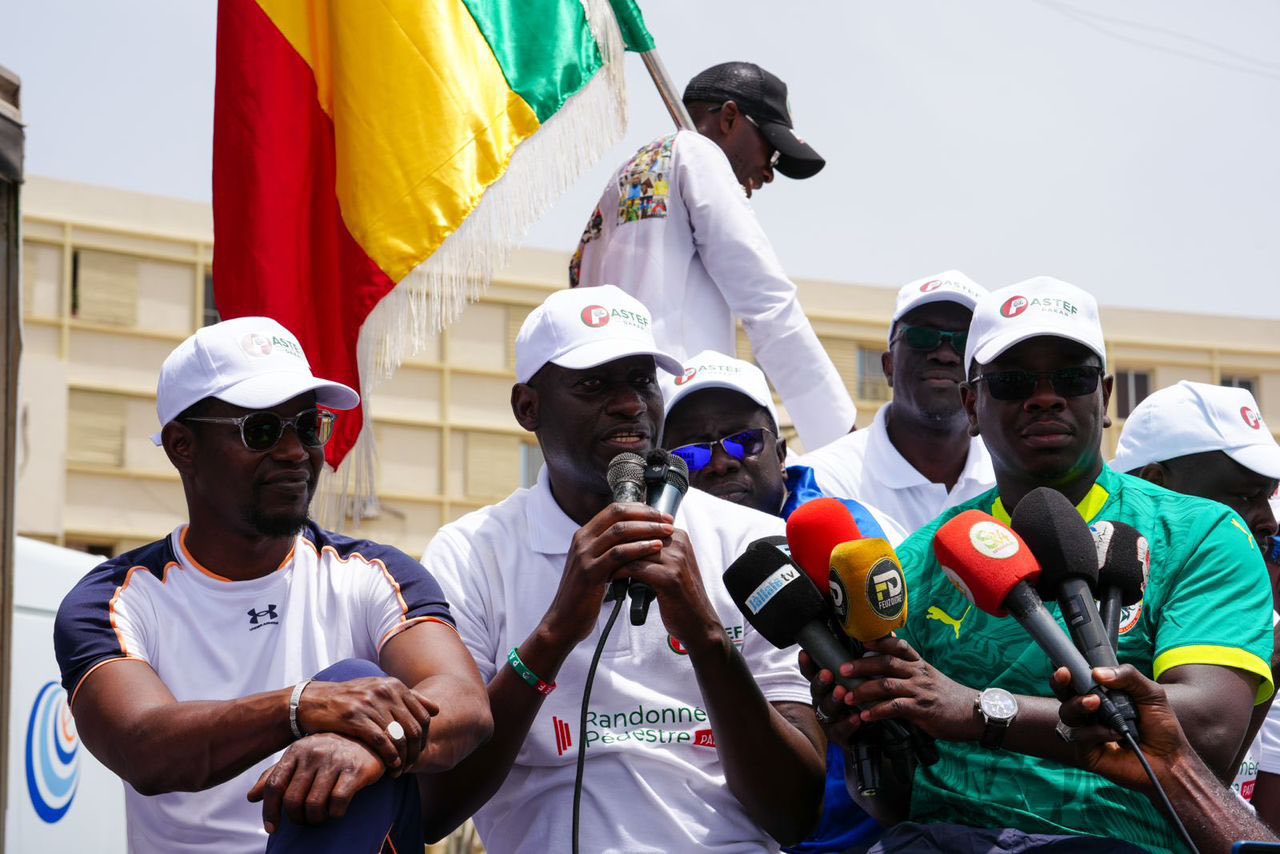 Marche patriotique à Dakar : l&rsquo;indiscipline des participants fait partir Ousmane Sonko plus tôt