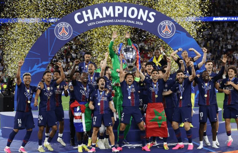 Le Paris Saint-Germain réalise un doublé historique en ligue des champions