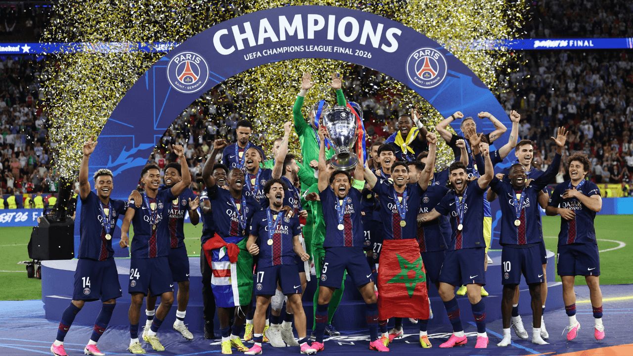 Le Paris Saint-Germain réalise un doublé historique en ligue des champions