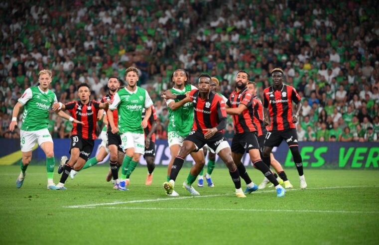 Nice joue sa survie en Ligue 1 face à Saint-Étienne dans une ambiance de crise