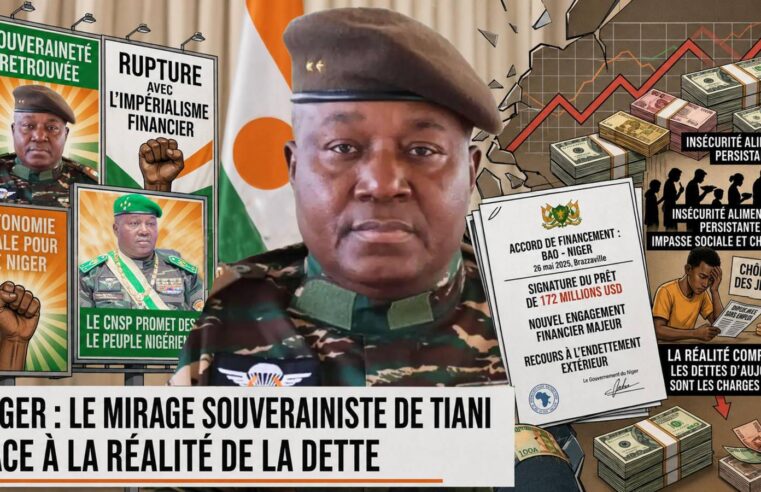 Au Niger, le souverainisme de tiani défié par les chiffres de la dette