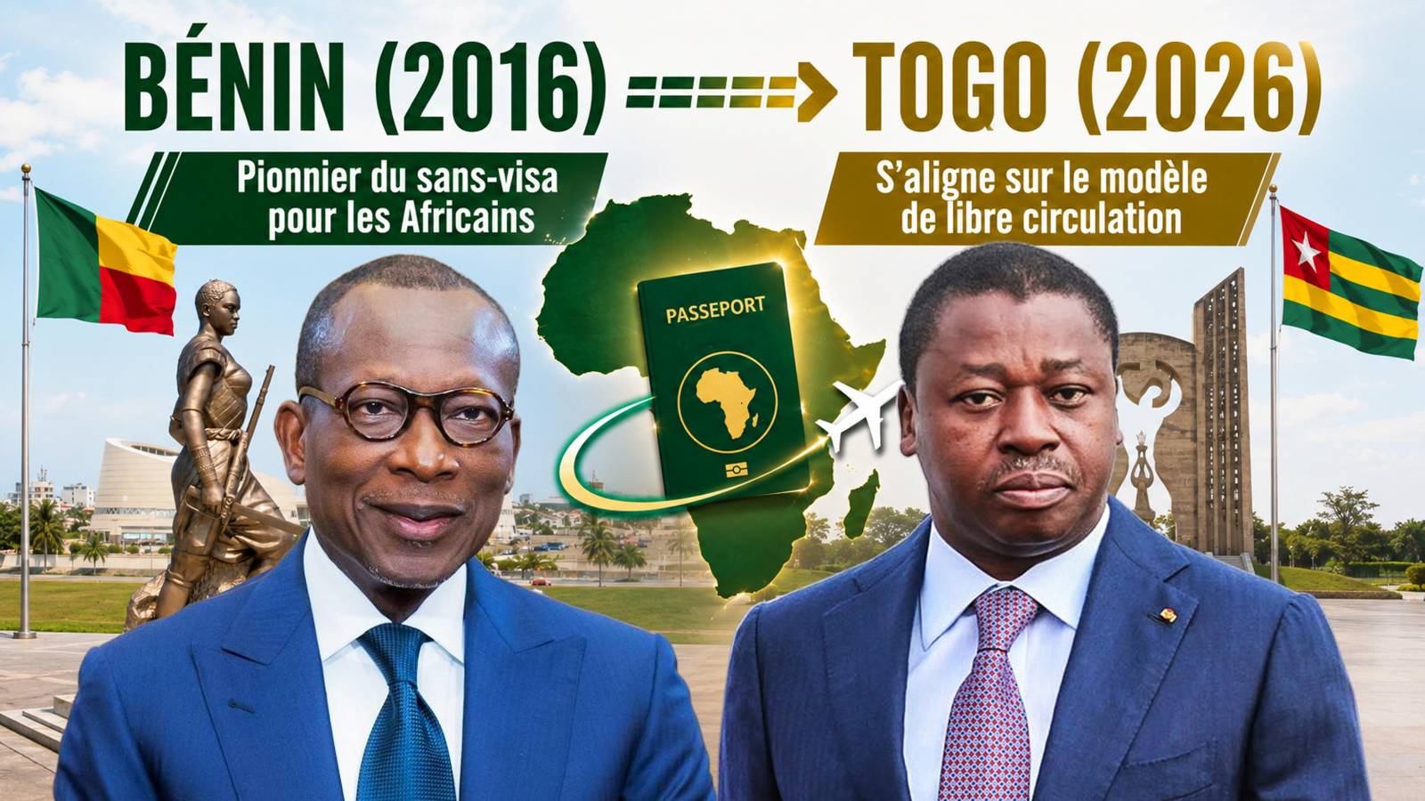 Le Togo ouvre grand ses portes aux africains : une révolution migratoire inspirée du Bénin