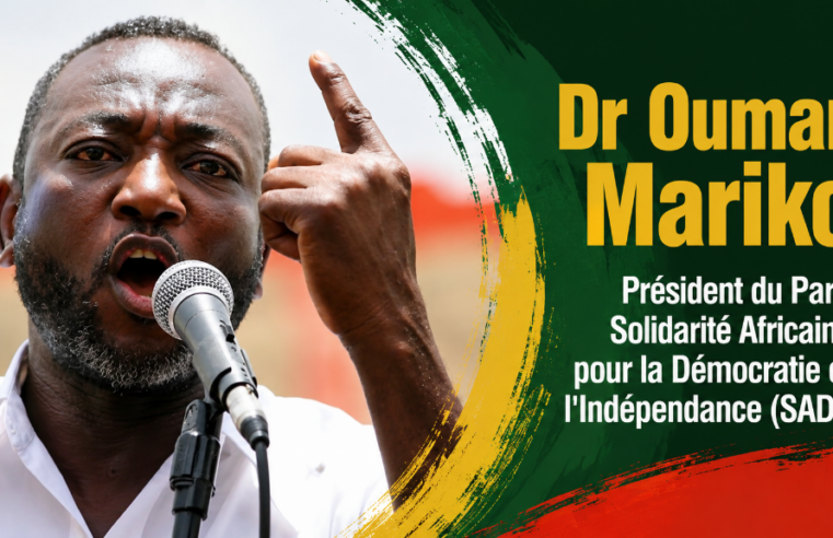 Pression sur l&rsquo;opposition au Mali : le domicile d&rsquo;oumar mariko perquisitionné à Bamako