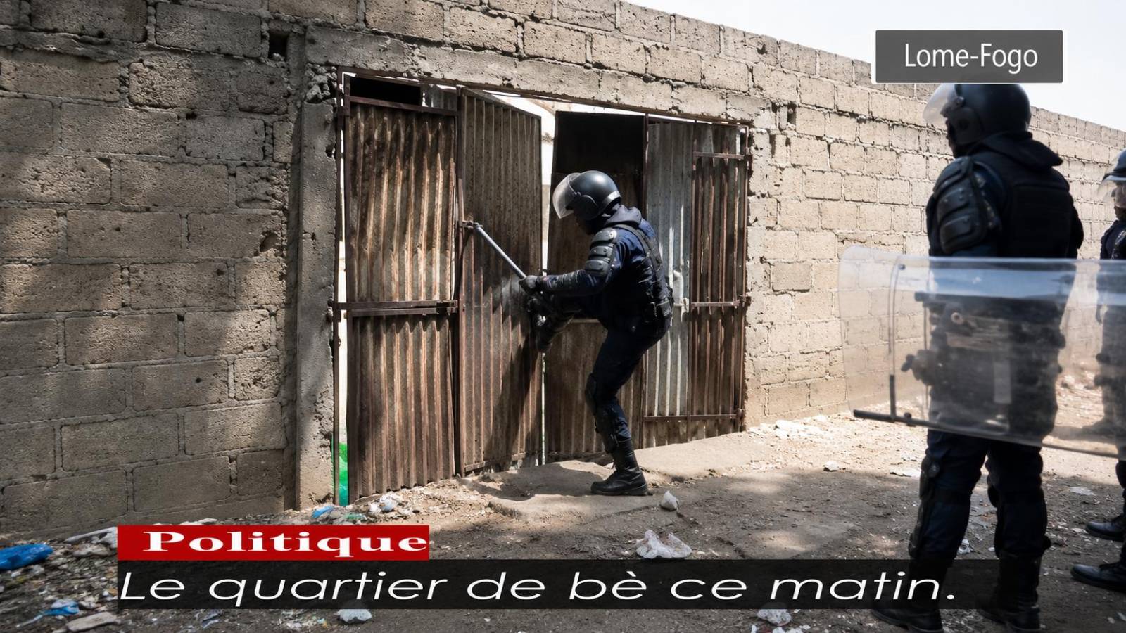 Togo : quand les soldats transforment les foyers en champs de bataille