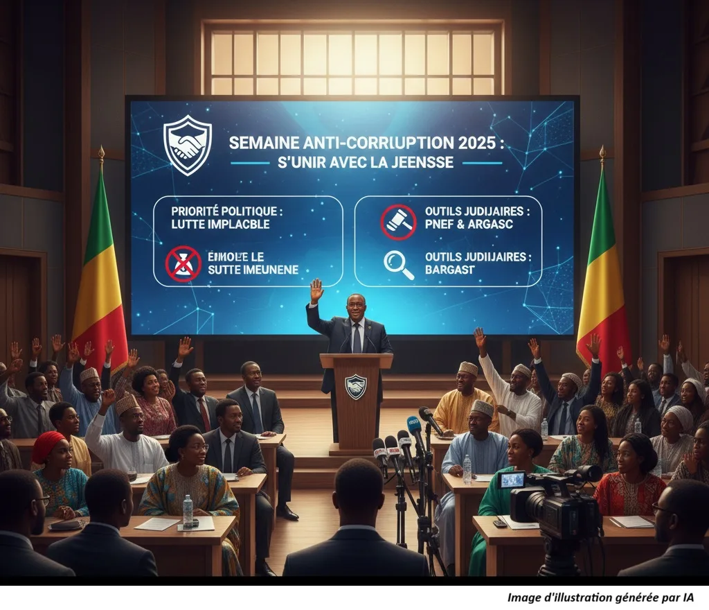 Mali: la jeunesse et la rigueur judiciaire au cœur de la semaine anti-corruption 2025