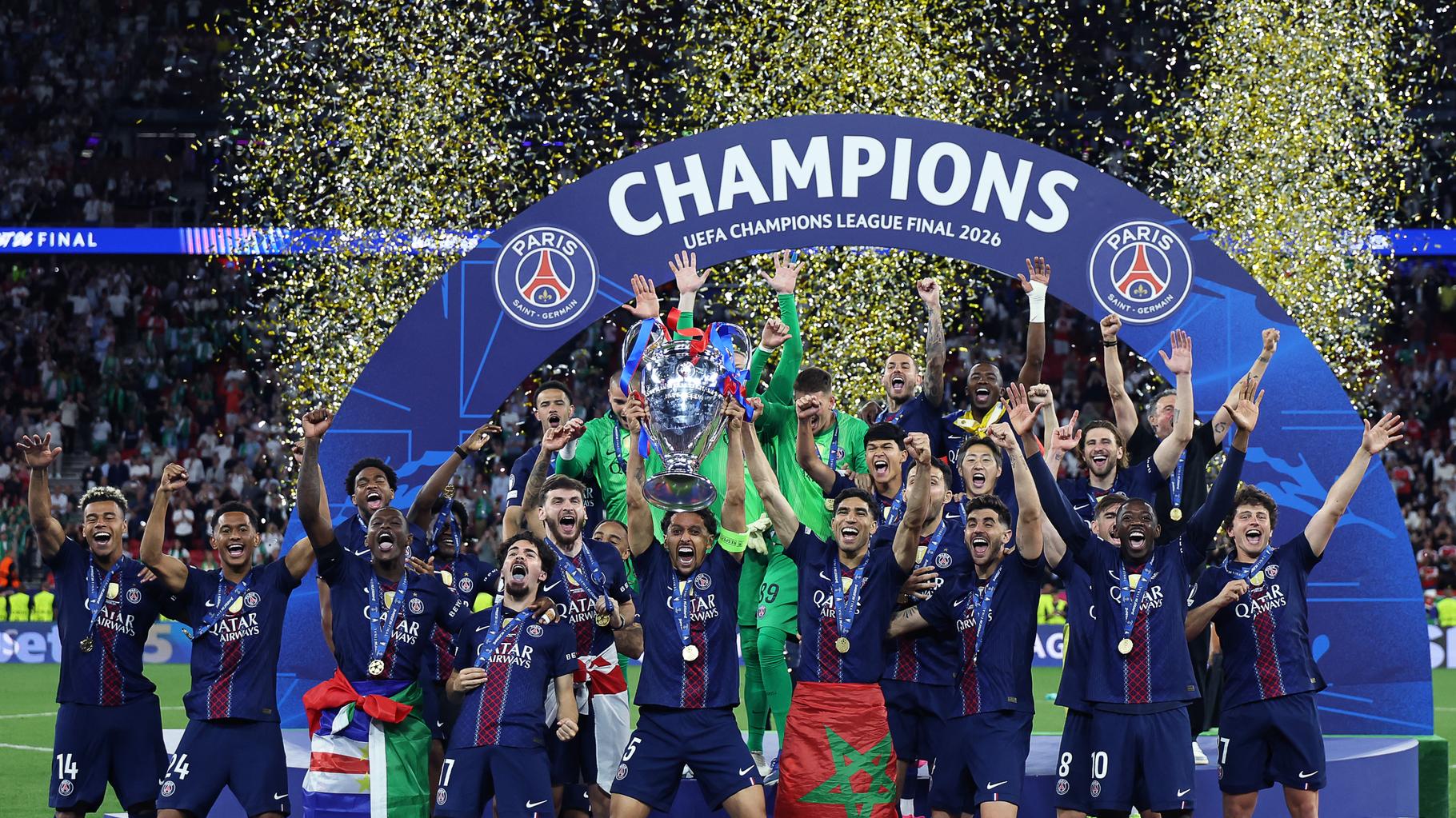 Psg remporte sa deuxième ligue des champions consécutive en finale haletante