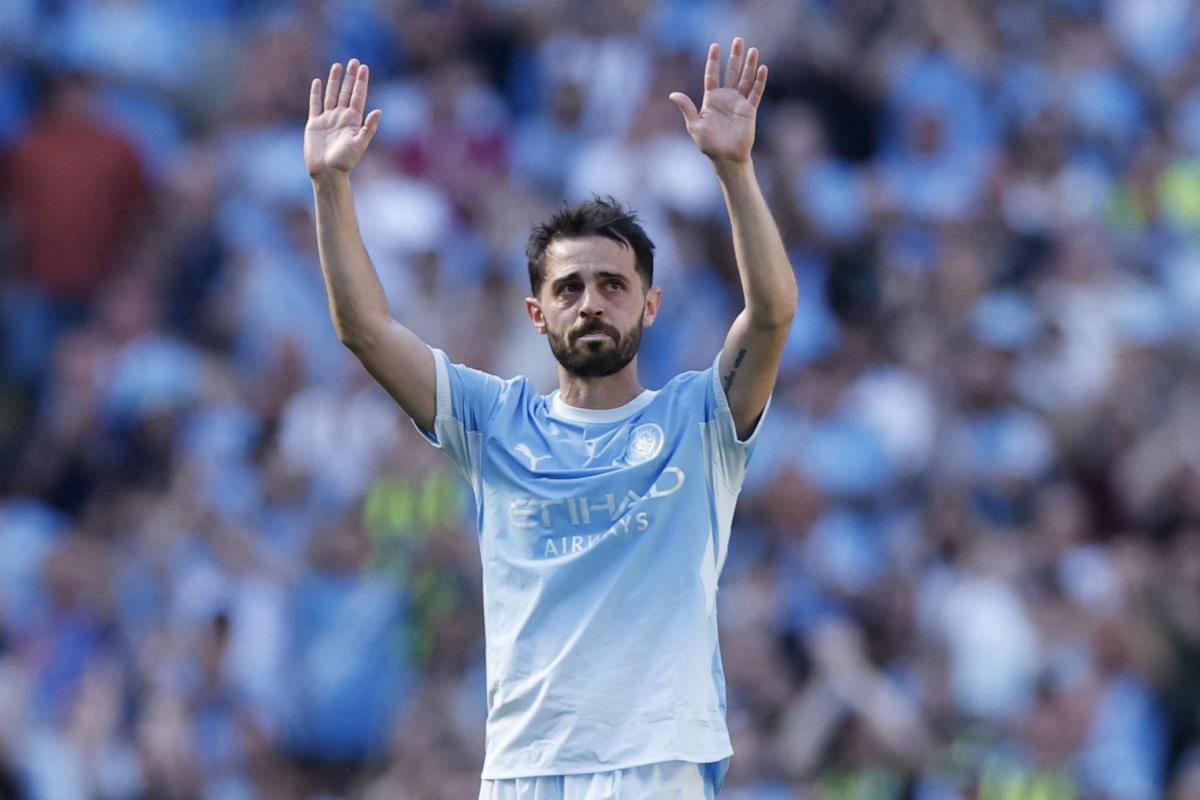 Bernardo silva et Pep Guardiola : une scène d&rsquo;adieu déchirante à l&rsquo;Etihad Stadium
