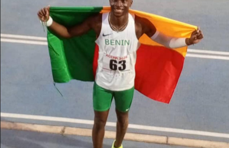 Yohan Awhansou décroche le bronze au triple saut, l&rsquo;athlétisme béninois brille à Accra 2026