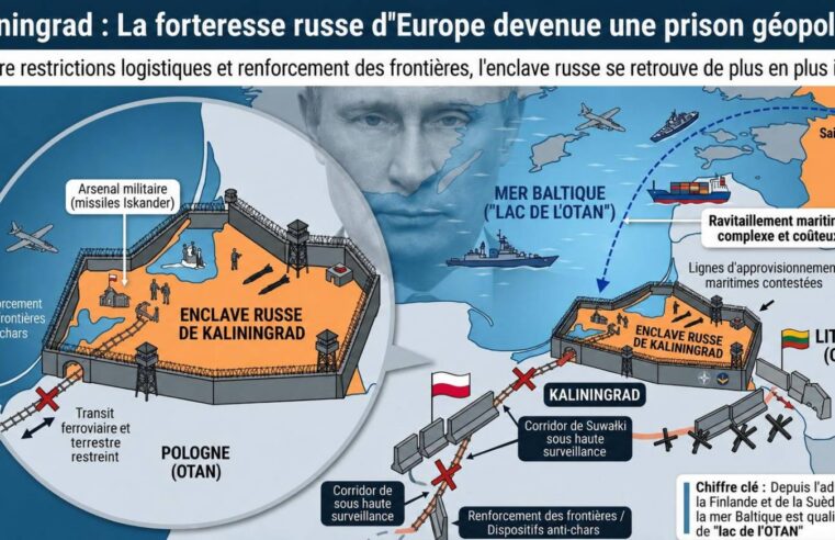 Kaliningrad : une enclave russe encerclée par l&rsquo;OTAN