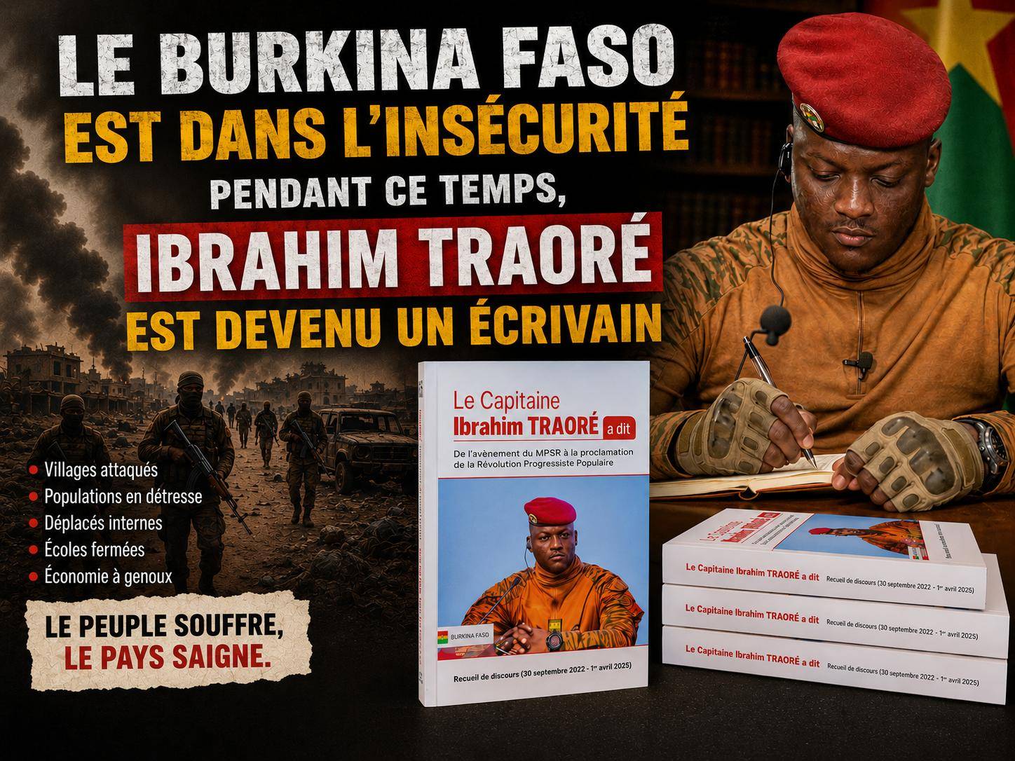La gouvernance au Burkina Faso : entre impératifs sécuritaires et communication étatique