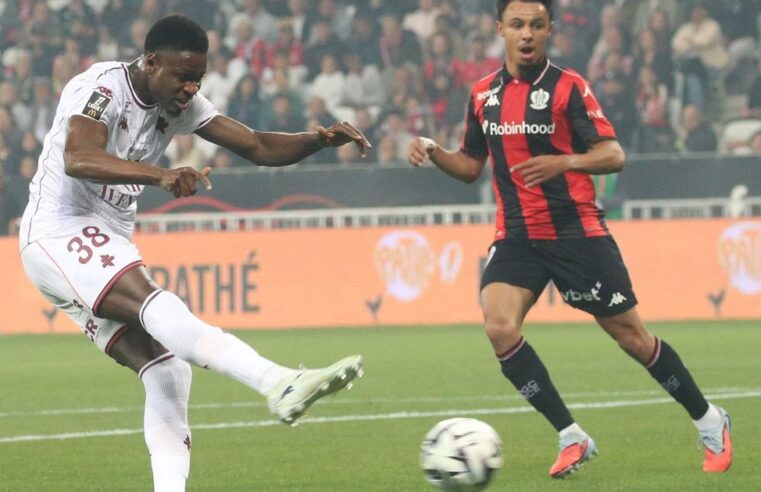L&rsquo;OGC Nice en barrages de ligue 1 après un nul décevant face à Metz
