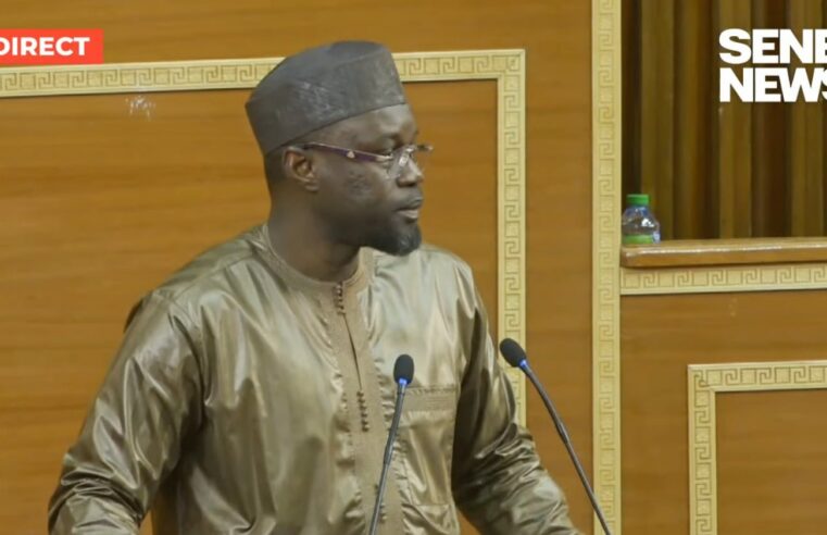Durcissement des lois sur l&rsquo;homosexualité au Sénégal : sonko maintient sa position ferme