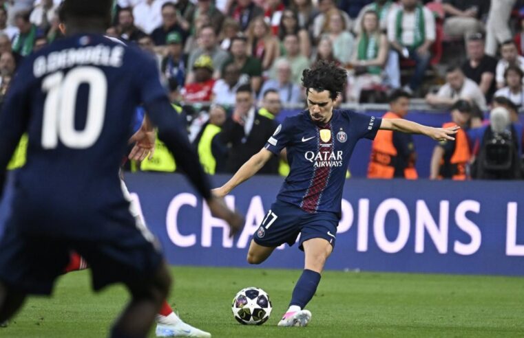 Vitinha sacré héros de la finale de ligue des champions sous les couleurs du PSG