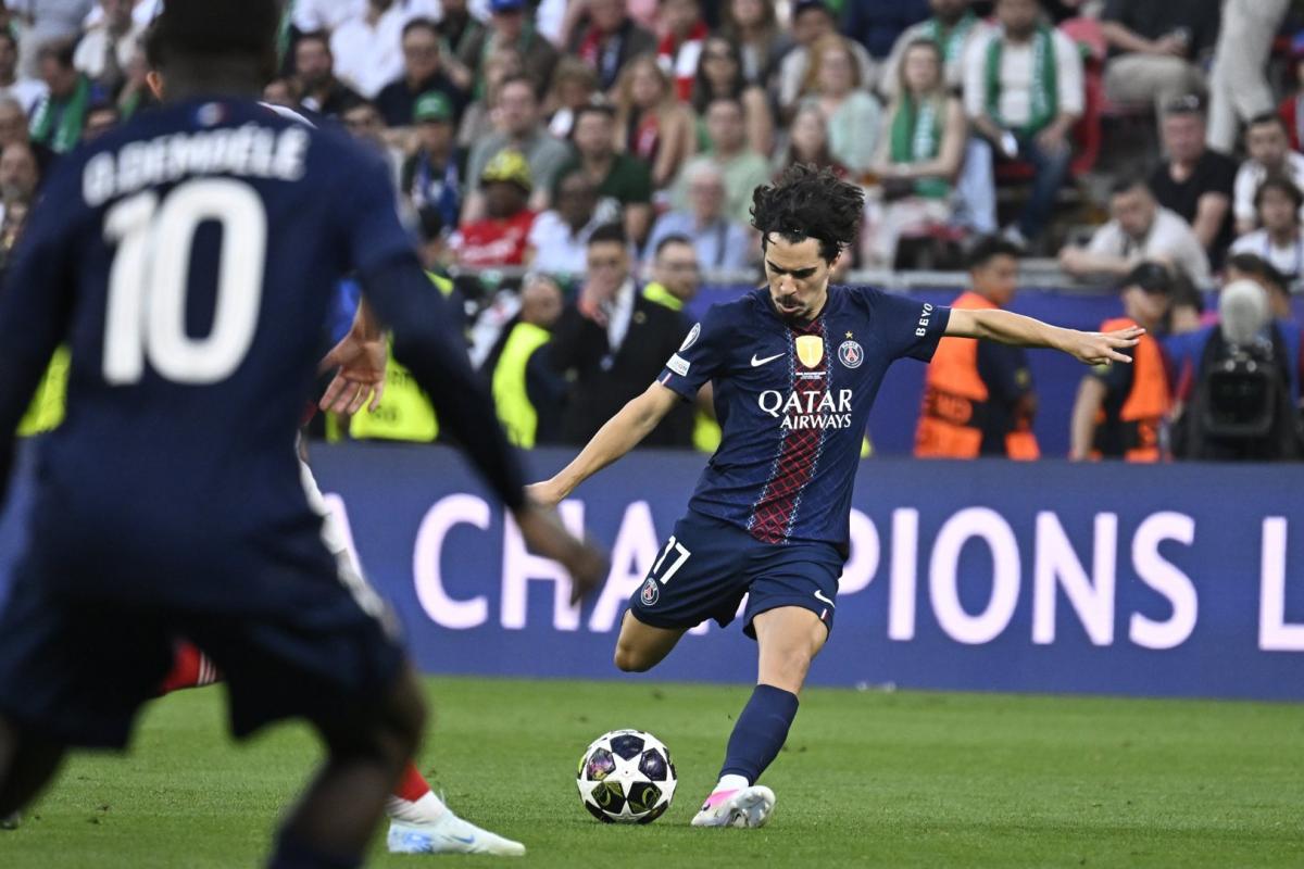 Vitinha sacré héros de la finale de ligue des champions sous les couleurs du PSG