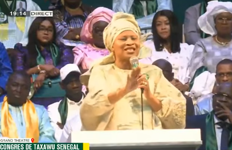 Discours politique d&rsquo;Aïssata Tall Sall au congrès de Taxawu Sénégal