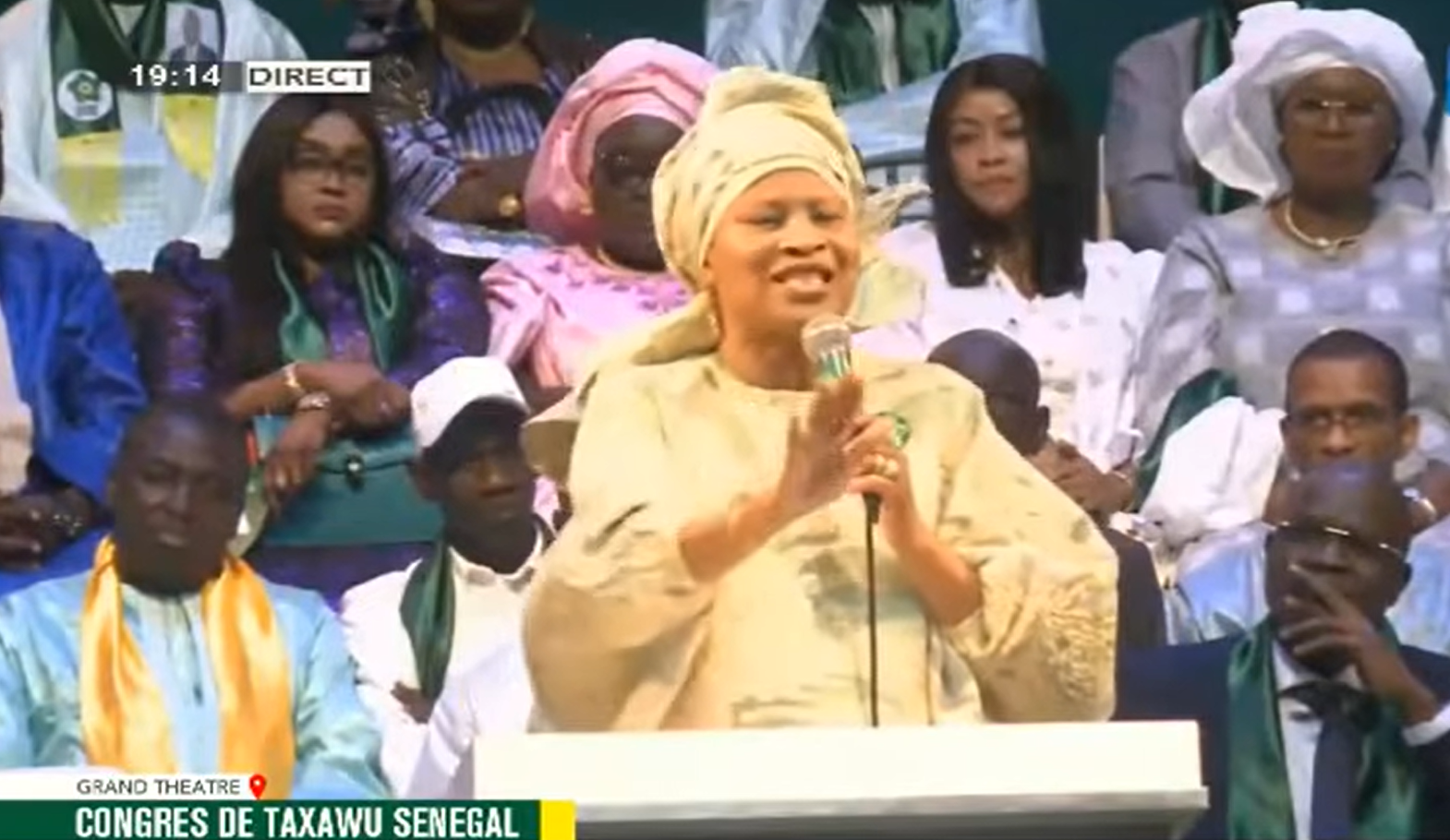 Discours politique d&rsquo;Aïssata Tall Sall au congrès de Taxawu Sénégal