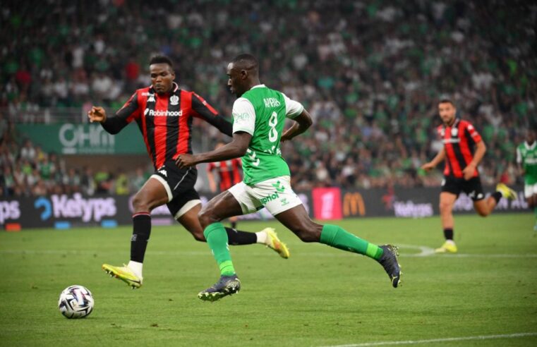 Barrage L1/L2: Saint-Étienne et Nice se neutralisent dans un match sans saveur