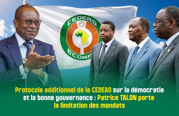 Patrice talon et la limite des mandats : le Bénin face à la ceadeao