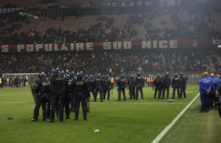 L&rsquo;OGC Nice sanctionné : deux matchs à huis clos après les débordements à l&rsquo;allianz riviera