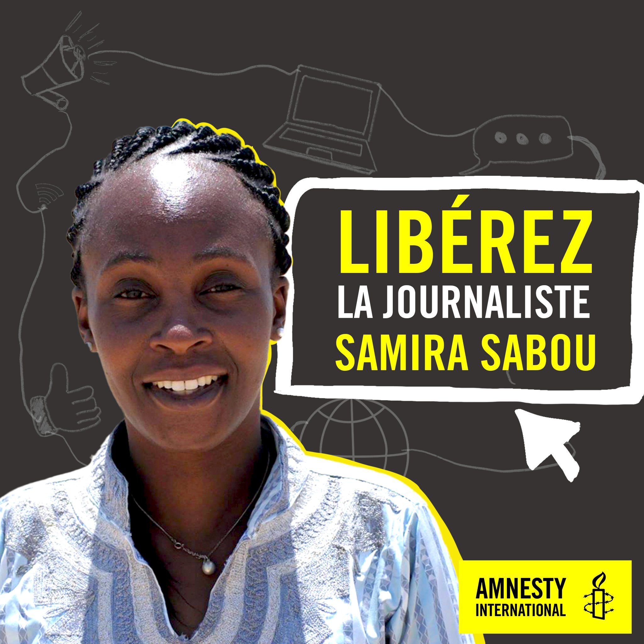 L&rsquo;appel urgent d&rsquo;Amnesty International pour la libération de Samira Sabou au Niger