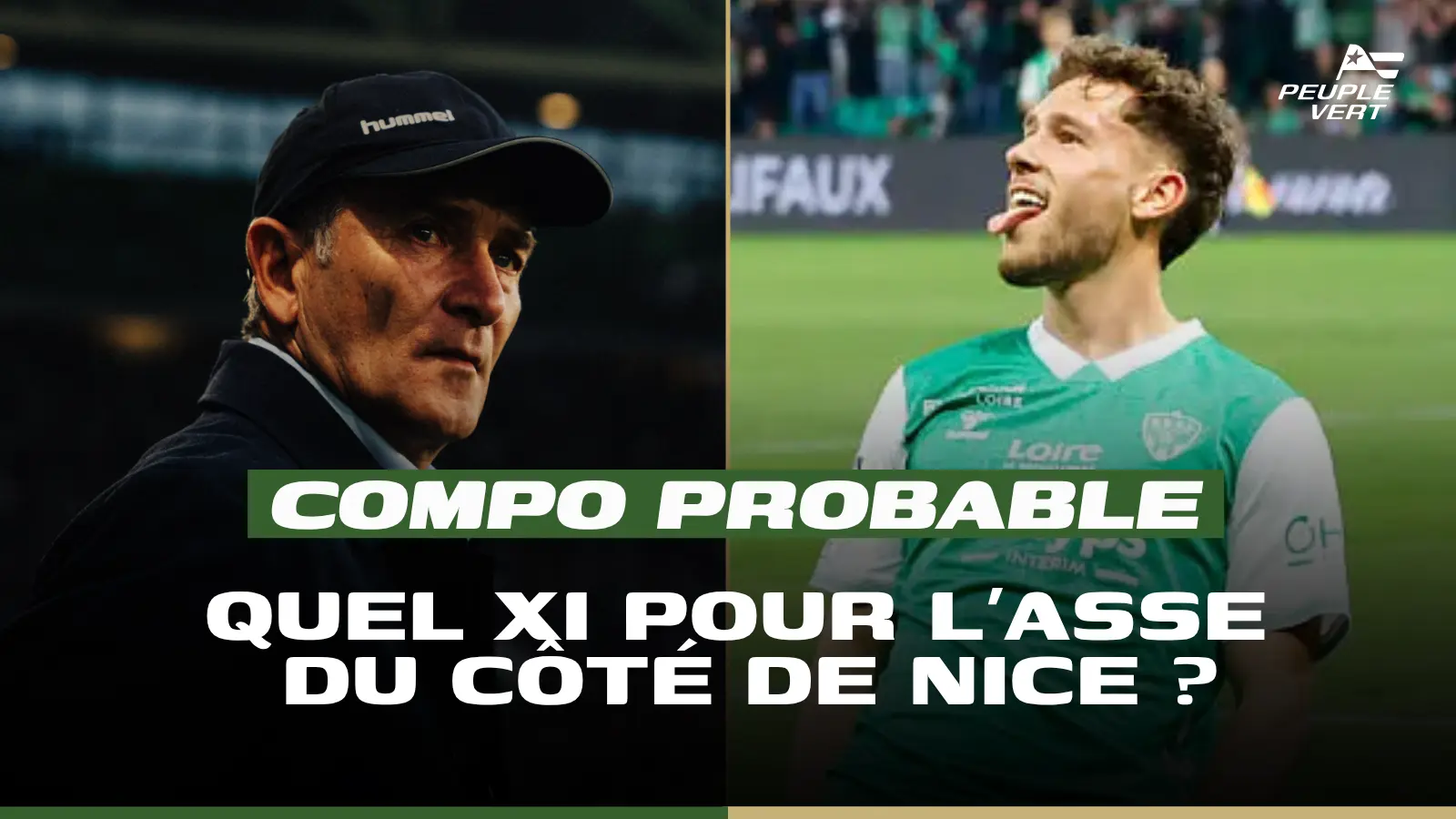 Composition as saint-Étienne : le onze de départ face à nice pour le barrage en ligue 1 ?