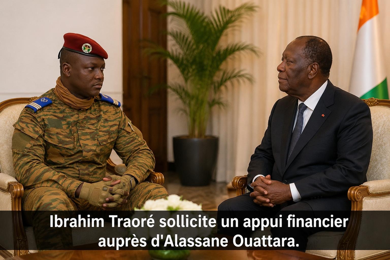 Ibrahim Traoré face à la crise financière : un revirement historique en Côte d&rsquo;Ivoire