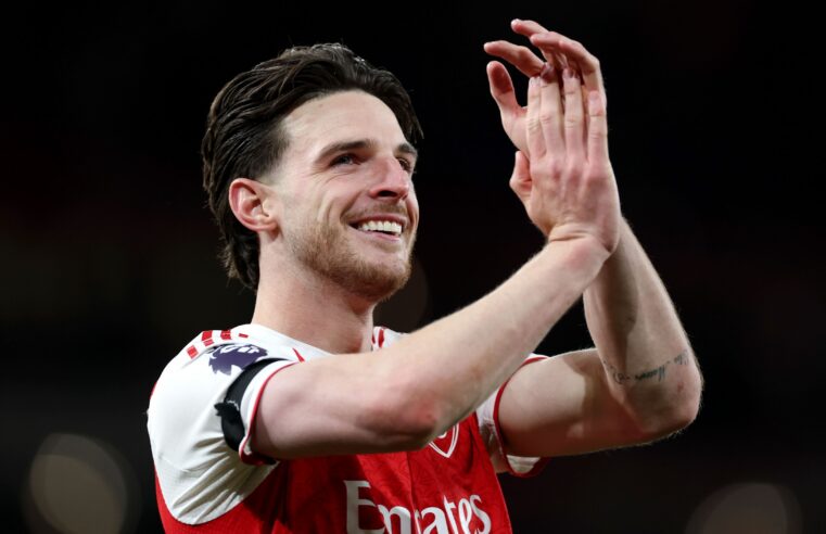 L&rsquo;anxiété de Declan Rice au cœur du sacre historique d&rsquo;Arsenal en Premier League