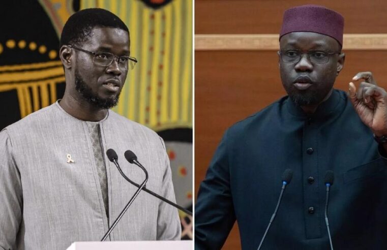Bassirou diomaye faye destitue ousmane sonko du poste de premier ministre