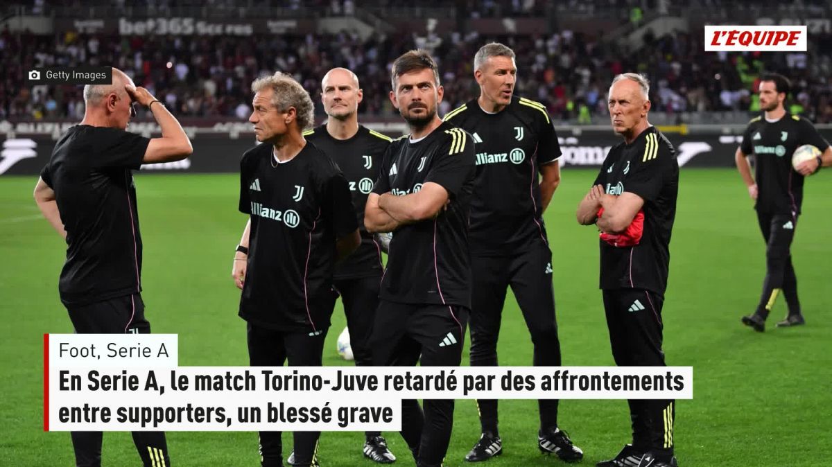 Derby torino juve interrompu à cause d’affrontements violents
