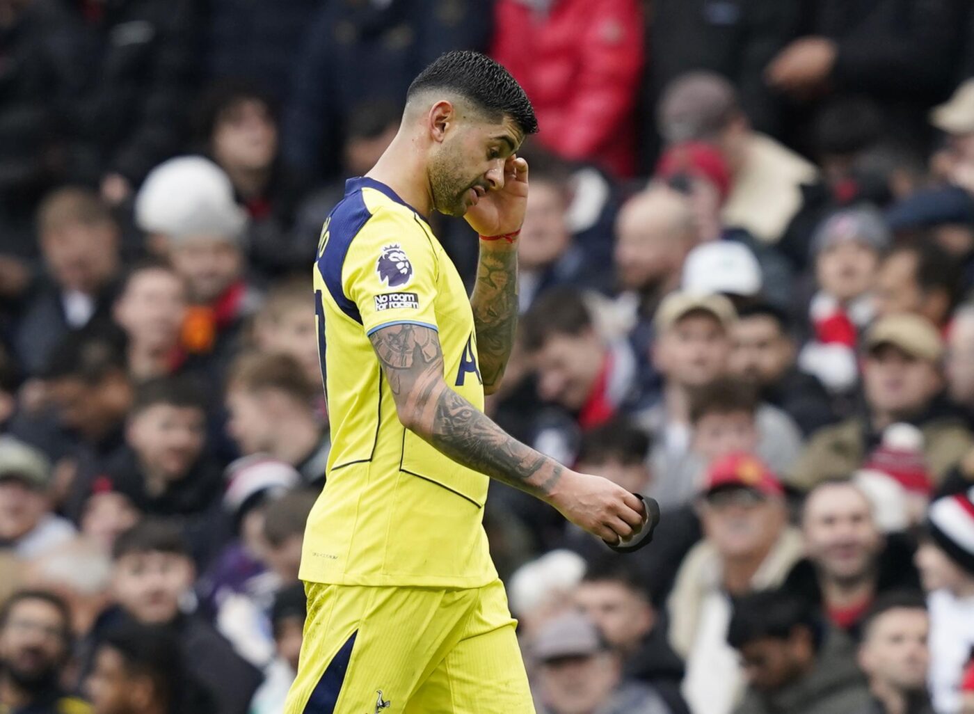 Romero absent, tottenham en difficulté pour son maintien