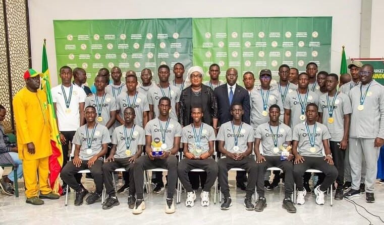 Lionceaux U15 : la fsf clarifie le versement des 100 000 fcfa après leur victoire