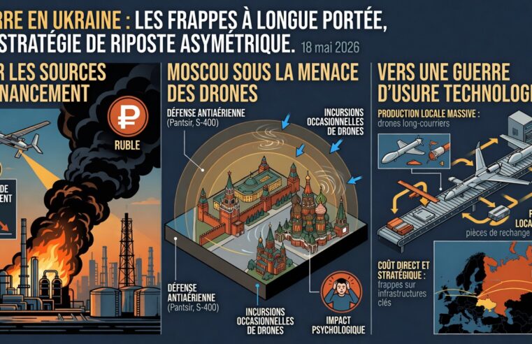 L&rsquo;Ukraine étend la portée de la guerre : une stratégie de frappes asymétriques contre la Russie