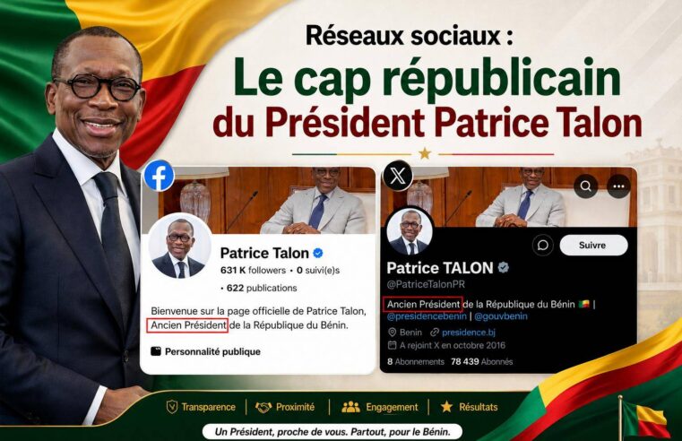 L&rsquo;appel du président Patrice Talon pour une citoyenneté numérique mature et respectueuse