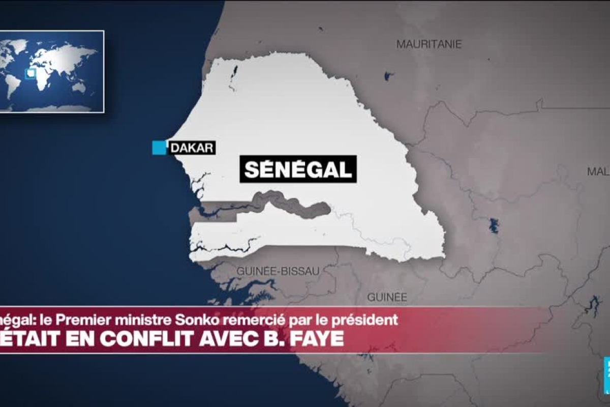Le président sénégalais met fin aux fonctions du Premier ministre Ousmane Sonko