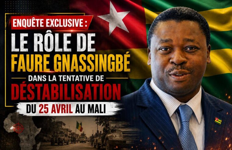 Faure Gnassingbé : les coulisses d&rsquo;une déstabilisation présumée au Mali