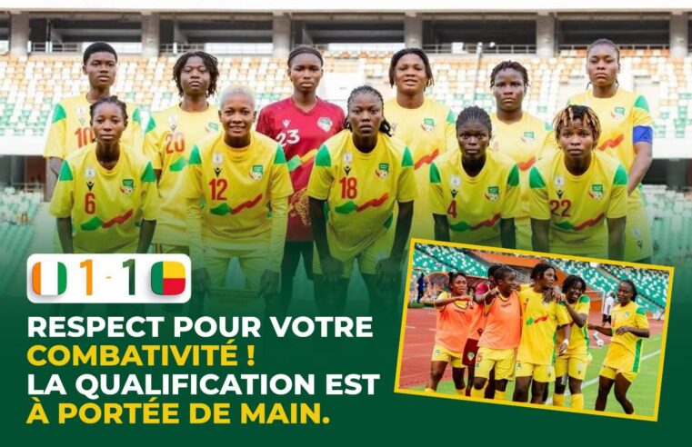 Les amazones u20 du Bénin : un nul qui pèse lourd dans la balance à Abidjan
