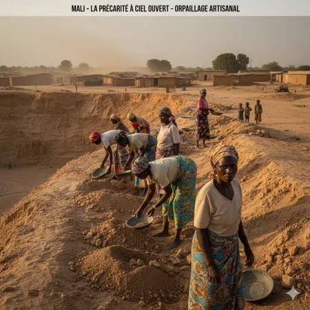 femmes dans les mines artisanales au Mali femmes travaillant dans une mine artisanale au Mali