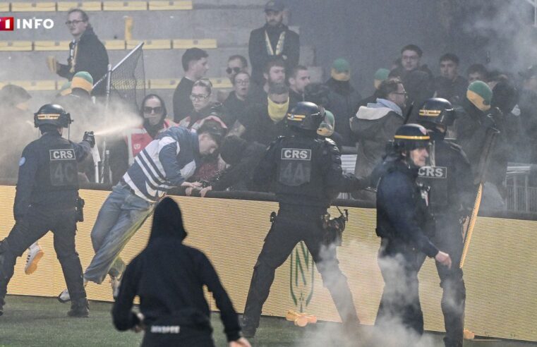 Dernier match Nantes toulouse interrompu par invasion et fumigènes en ligue 1